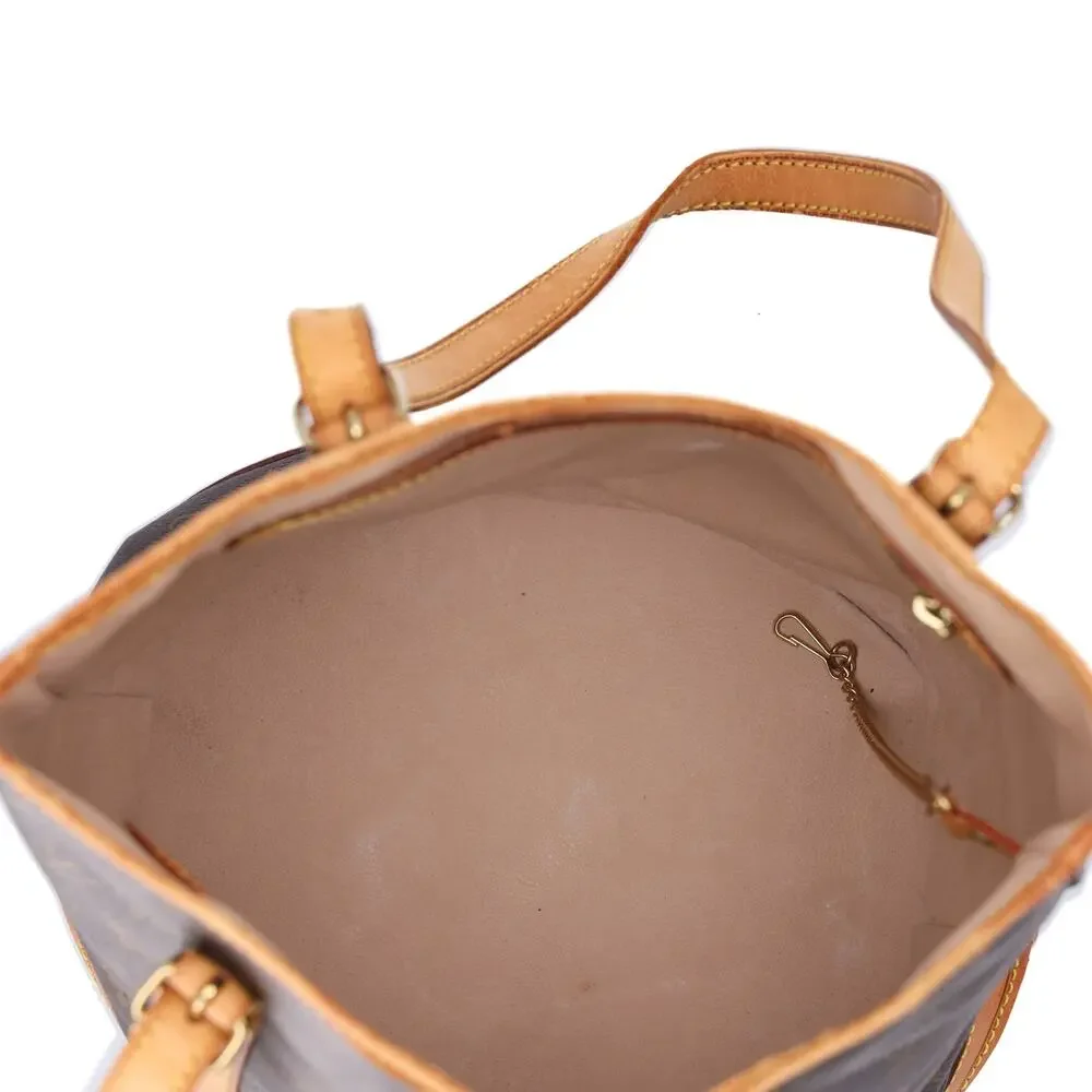 Louis Vuitton Bucket GM Monogram Shoulder Bag M42236 + Pouch
